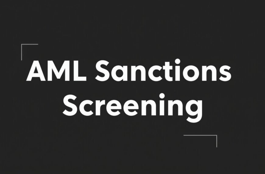 Sanctions Screening: Strengthening Compliance in a High-Risk Global Environment