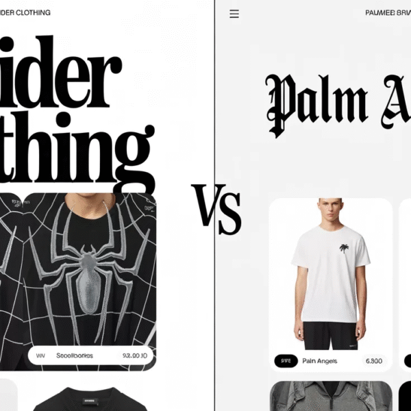 Spider Clothing Website Vs Palm Angels: Streetwear Style & Buying Insight